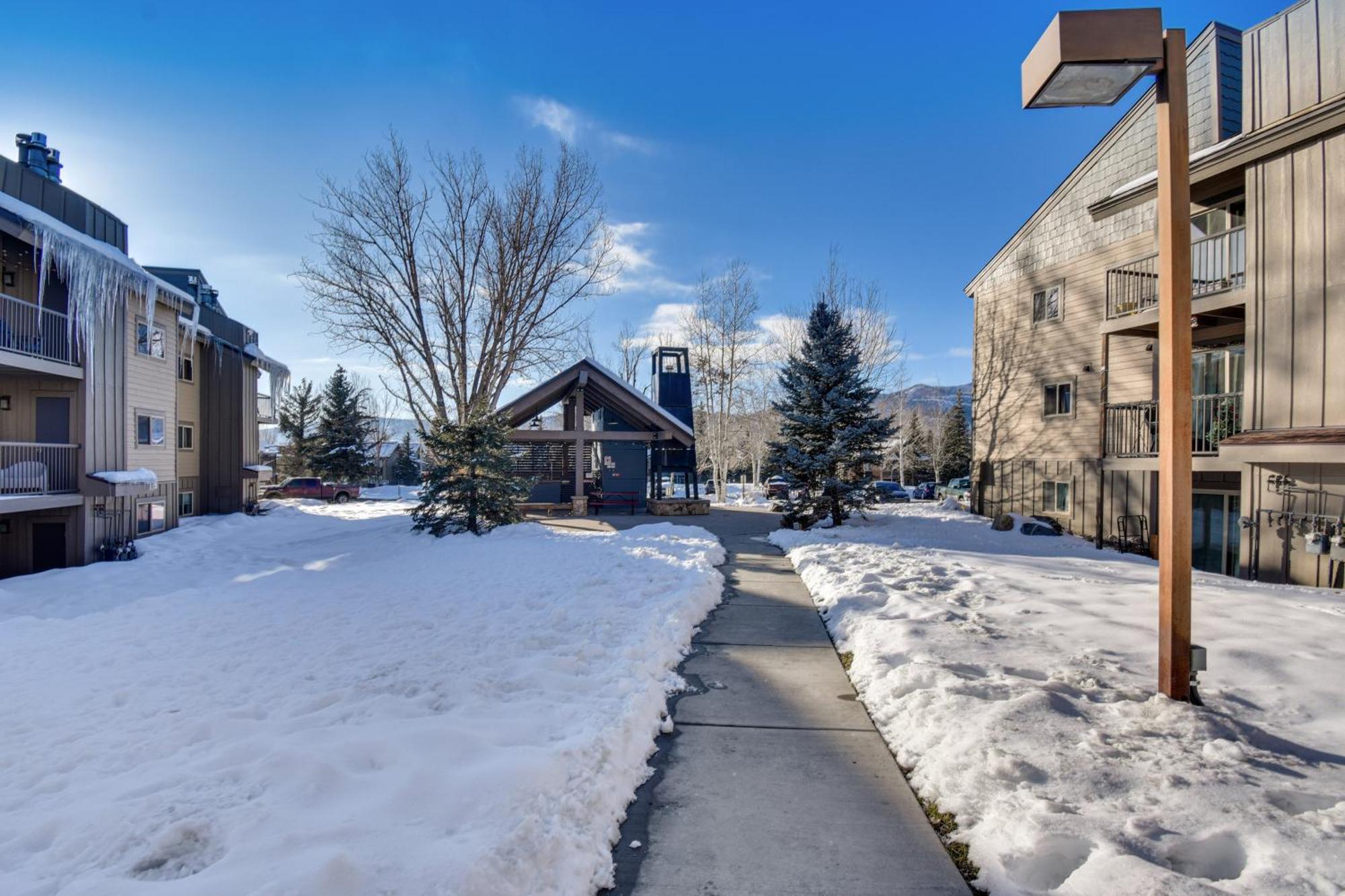 Central Steamboat Condo Outdoor Hot Tub And Pool! باخرة سبرينغز المظهر الخارجي الصورة